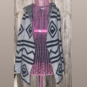 Toad & Co. Diamond Hoodie Cardigan Size M